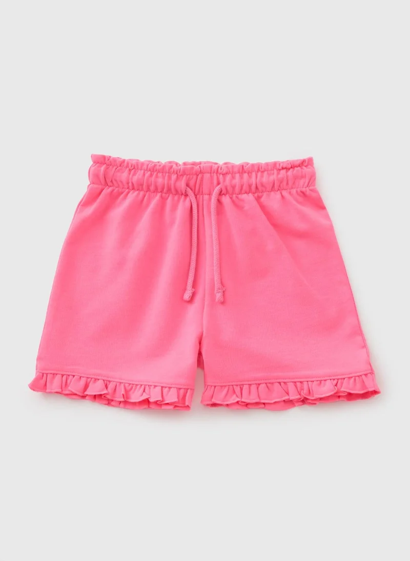 Matalan Girls Pink Sweat Shorts
