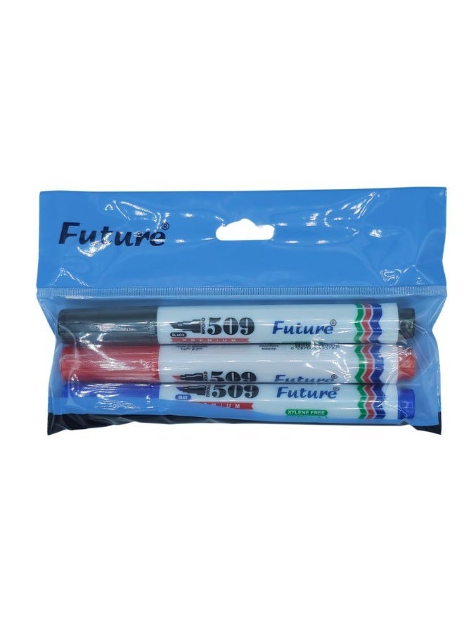 Future - Set of 3/12 whiteboard markers 509, 4.0 mm - Image 1