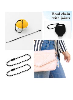 Generic Metal Ball Chain with Connector Clasp, 100 Pieces, 120mm Length, 2.4mm Diameter, Dog Tag Keychain Rings  - Image 5