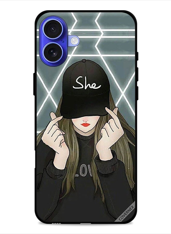 Covernex Apple iPhone 16 Plus Protective Case Cover She On Cap - Image 1