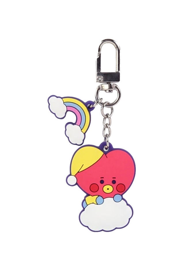 BT21 Dream of Baby Tata Silicone Keychain  - Image 1