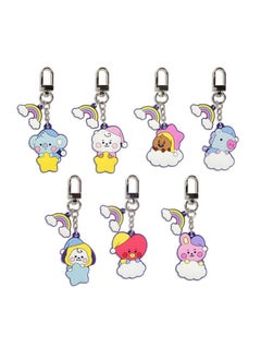 BT21 Dream of Baby Tata Silicone Keychain  - Image 4