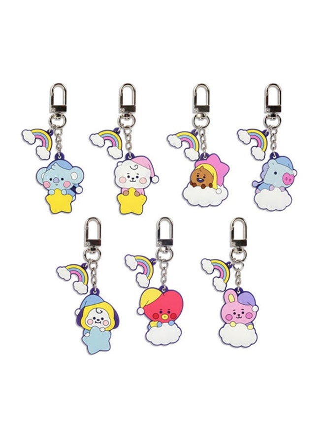 BT21 Dream of Baby Tata Silicone Keychain  - Image 4