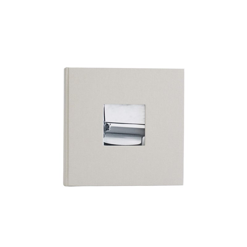 Kolo Hudson 2up Photo Album, Holds 200 4x6 Photos, Ideal for Wedding and Baby Books, Platinum - Image 1