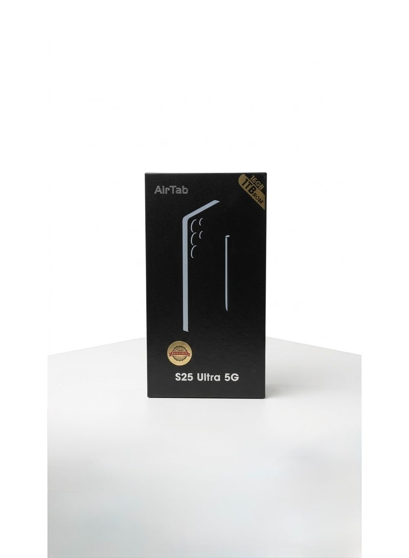 AIR TAB AirTab S25 Ultra 5G Smartphone – 16GB RAM, 1TB ROM, 6.8" FHD+ Display, 5000mAh Battery, Dual SIM - Image 1