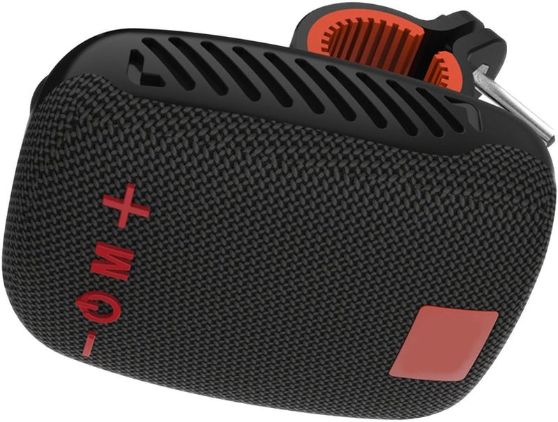 Wisoqu Speaker, Hands Calls Answering Portable Waterproof Speaker for Cycling Hiking, Long Battery Life, Compact and Stylish Portable Design (Black) - Image 4