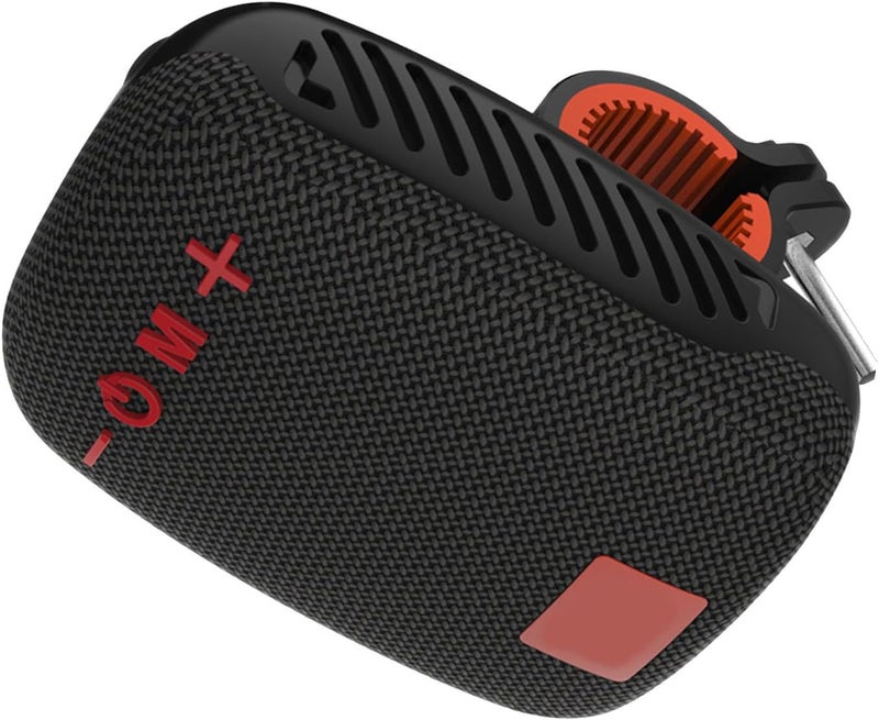 Wisoqu Speaker, Hands Calls Answering Portable Waterproof Speaker for Cycling Hiking, Long Battery Life, Compact and Stylish Portable Design (Black) - Image 3