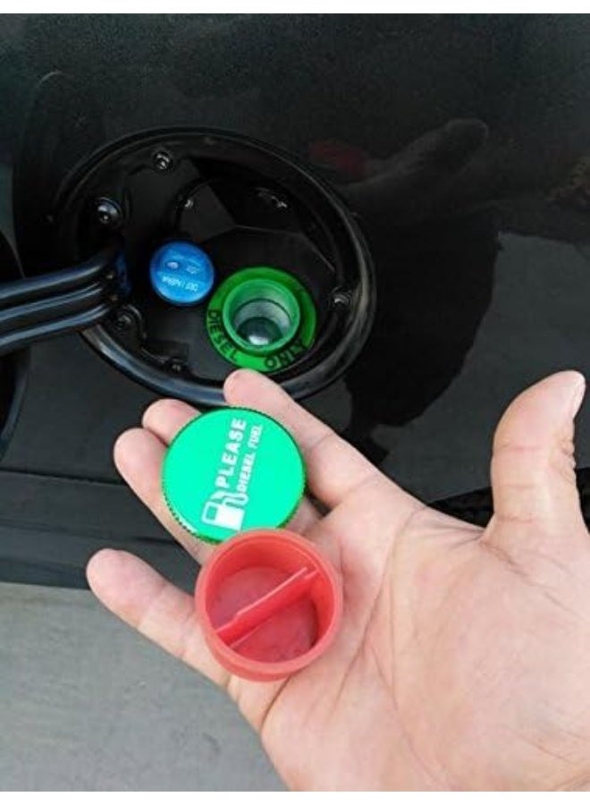 DEF Billet Aluminum Green Fuel Cap for Dodge Ram Cummins with Magnetic (2013-2017) - Image 3