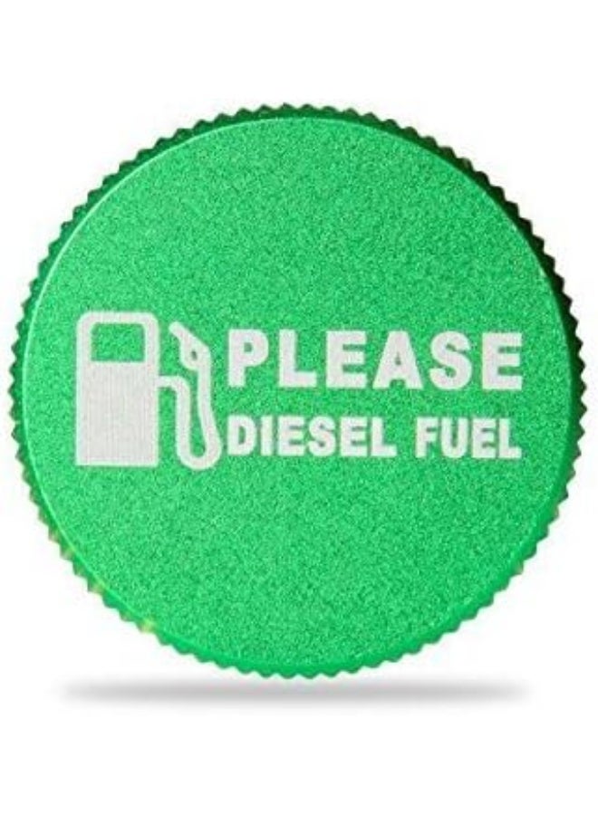 DEF Billet Aluminum Green Fuel Cap for Dodge Ram Cummins with Magnetic (2013-2017) - Image 4