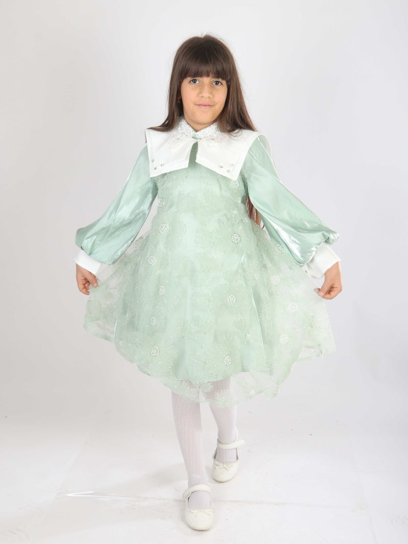 bravokids فستان بناتي، للأعمار من 7 إلى 11 سنة، 2709 - Image 1