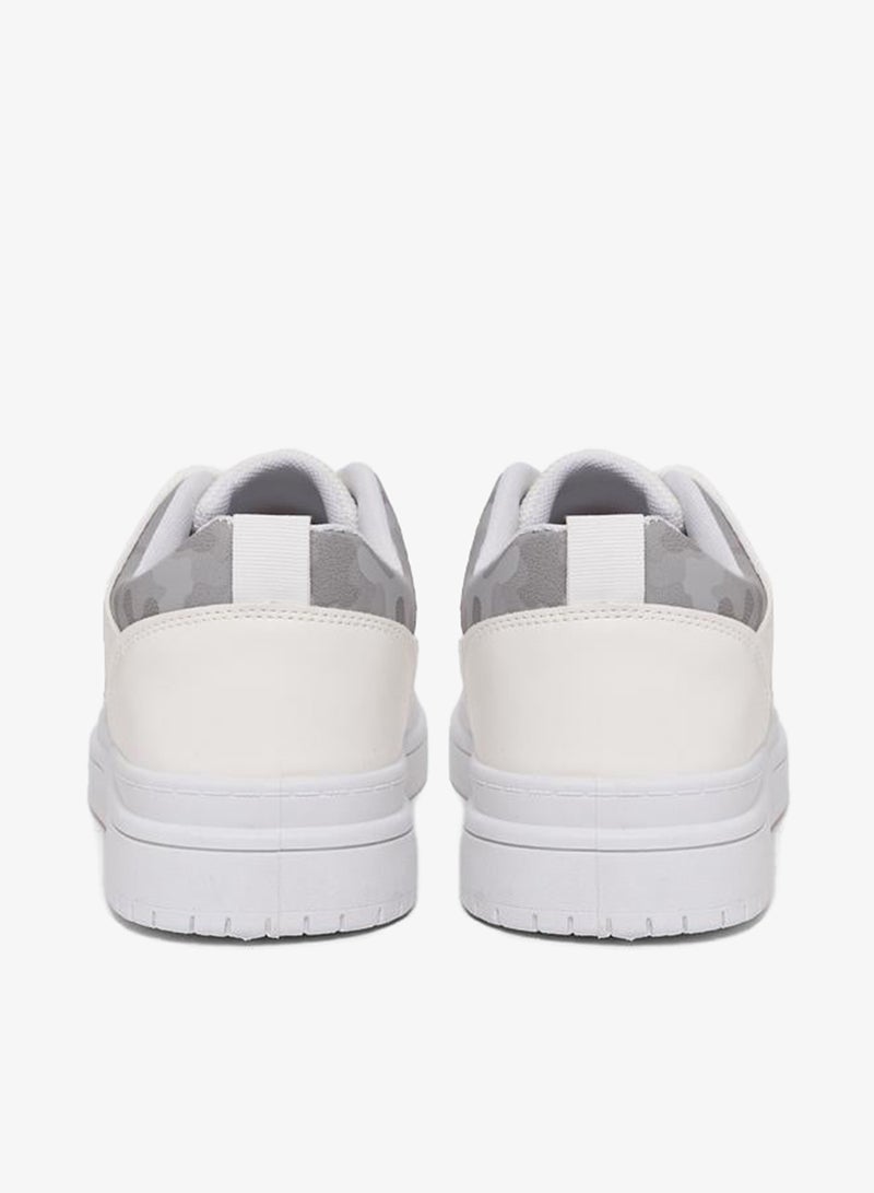 ستايلي اكتيف حذاء سنيكرز بنعل بلاتفورم وطبعة كاموفلاج - Image 3