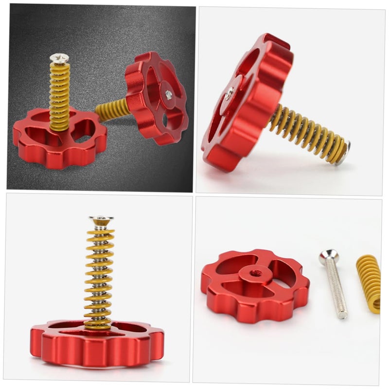 M4 Hot Bed Leveling Nut Set 4pcs Spring Screws for 3D Printer Easy Adjustment - Image 5