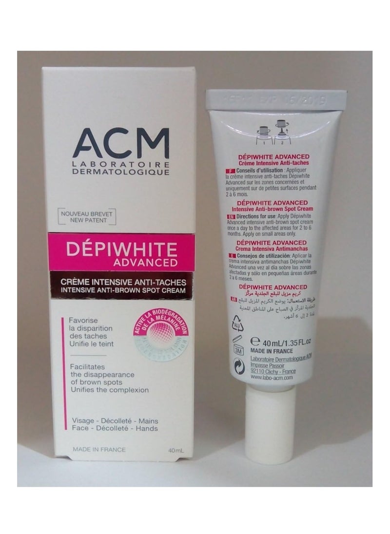 ACM Laboratoire dermatologique - ACM DEPIWHITE ADVANCED CREAM 40ML - Image 1