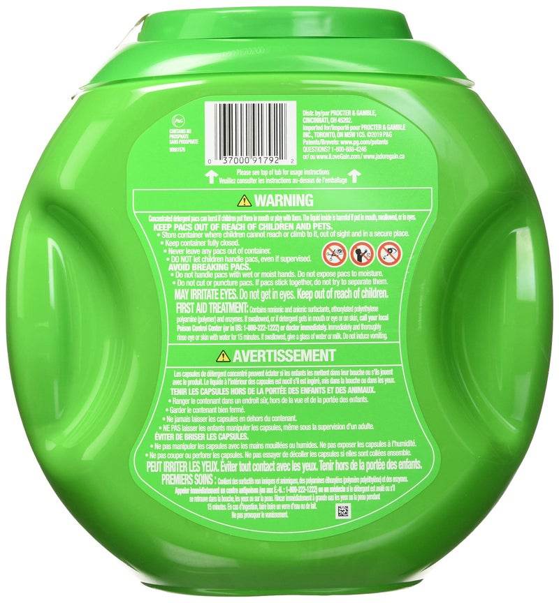 Gain flings! Laundry Detergent Soap Pods, High Efficiency (HE), Original Scent, 81 Count - Image 2