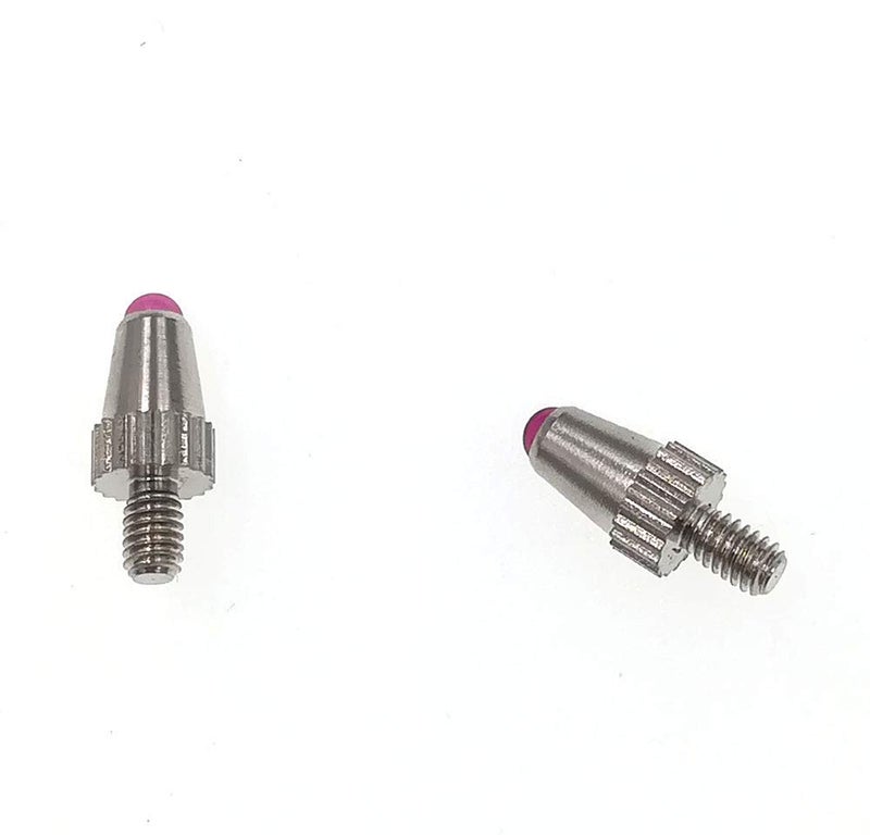 suxing 2 Contact Points for Dial Indicators and Linear Gage Ruby Tips M2.5 Thread (Ruby) - Image 3