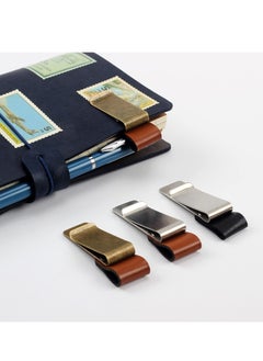 Oasisgalore 4 Pcs Pen Clip for Notebook, Pen Loop Holder for Notebooks, Pen Sleeve Pen Clips for Journal  - Image 2