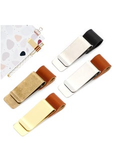 Oasisgalore 4 Pcs Pen Clip for Notebook, Pen Loop Holder for Notebooks, Pen Sleeve Pen Clips for Journal  - Image 3