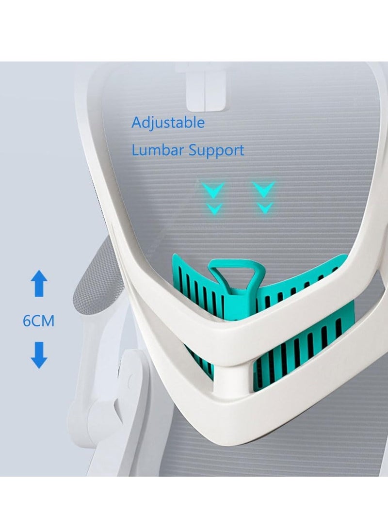 Generic Ergonomic Office Chair, Gaming Chair, Desk Chair, Computer Chair, Swivel Chair with Adjustable Headrest and Flip-up Armrests, Work Chair, Height Adjustable(V3)  - Image 5
