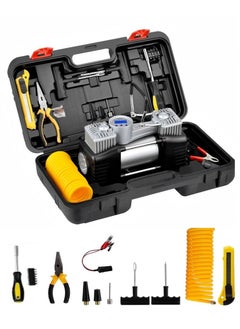 Heavy duty twin 30mm cylinder tyre inflator with tool box
