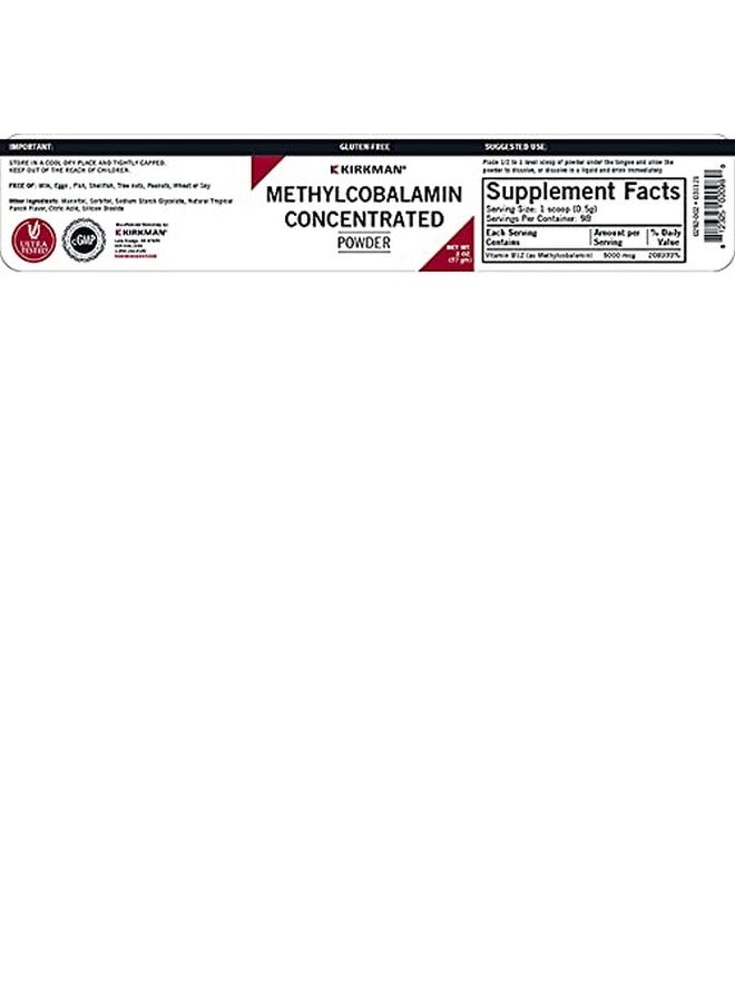 Kirkman Methylcobalamin Concentrated Powder ; 57 Gm/2 Oz - Image 4
