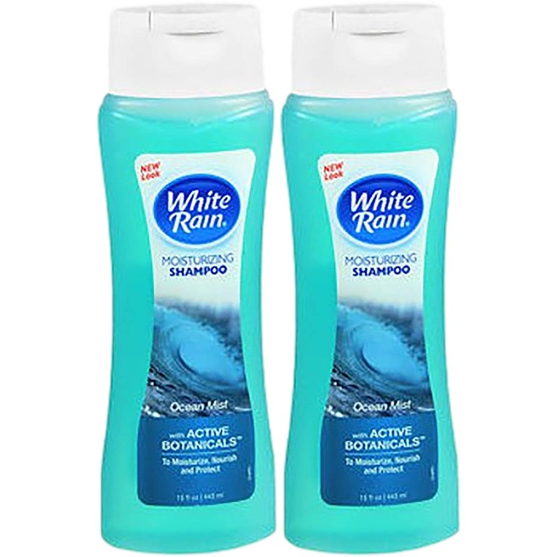 White Rain Shampoo Ocean Mist 15 OZ  Buy Packs and SAVE Pack of 2