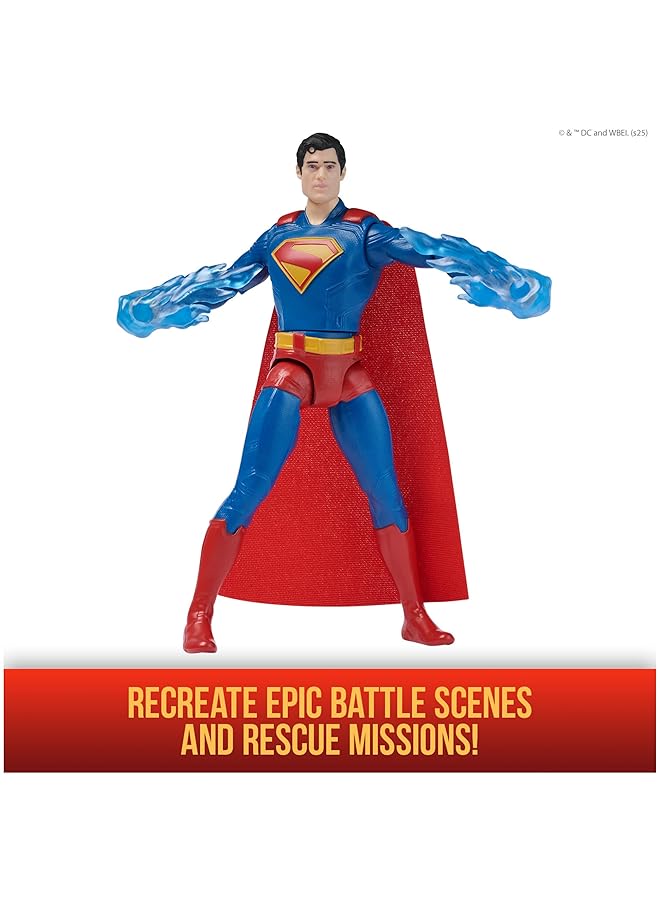 DC Comics Superman Green Lantern Epic Strike Action Figure 15 Cm Tall Authentic Movie Styling Includes 2 Accessories Kids’ Toys For Boys And Girls Aged 4 And Up - Image 5