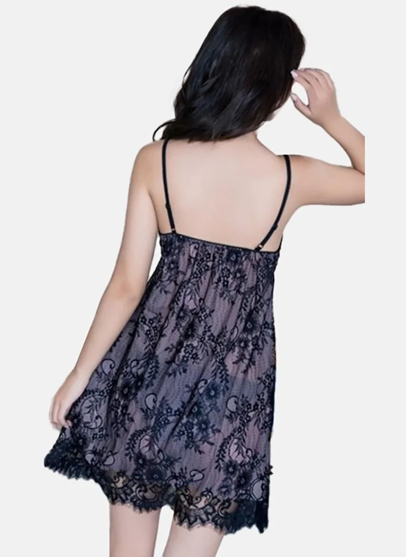 يونيكي Pink Floral Babydoll