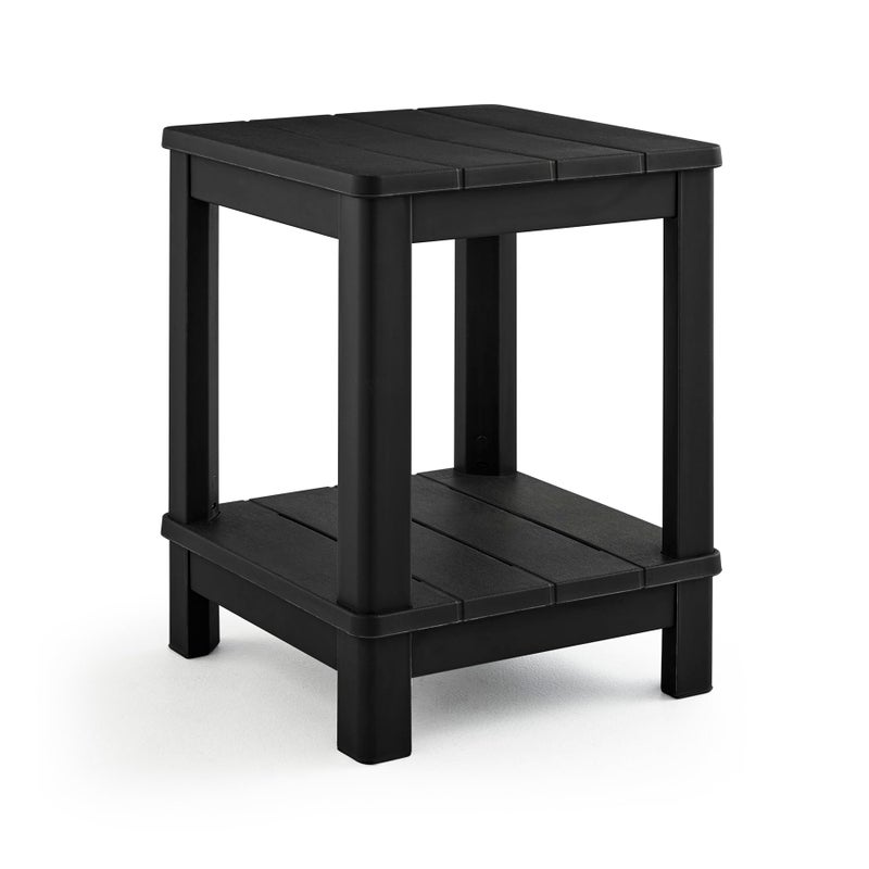 Keter Deluxe Adirondack Side Table - Black - Image 1