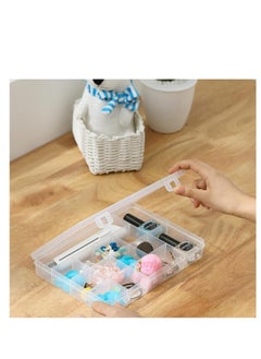 Grab Mantra 4 Pack 20 Grids Plastic Storage Jewellry Organizer Boxes with Adjustable Dividers (4x5)  - Image 3