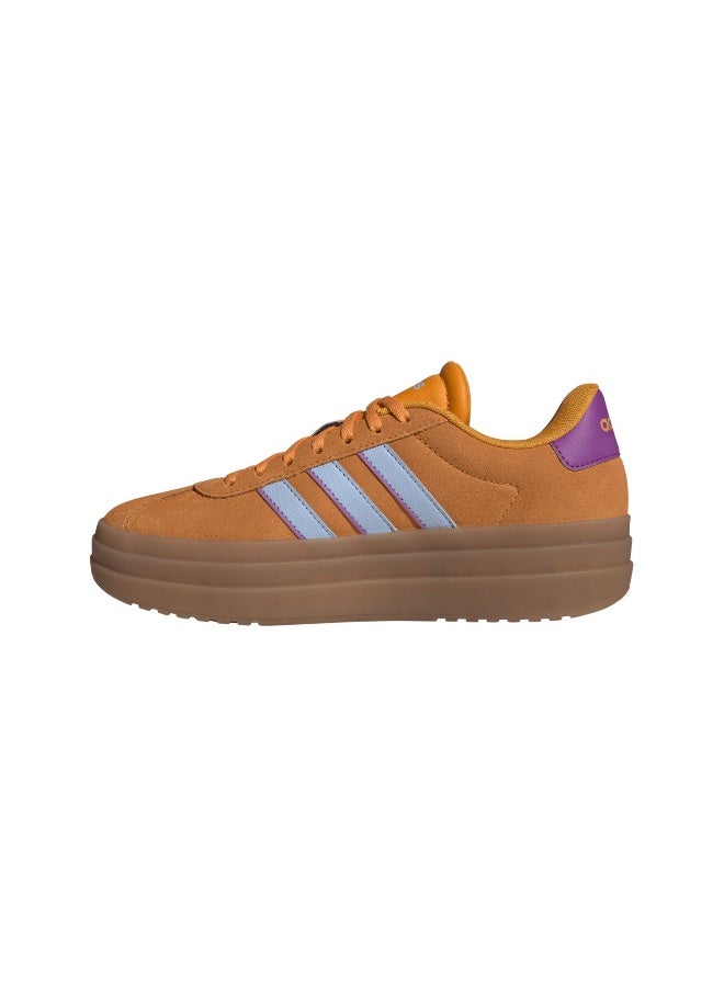 Adidas Vl Court Bold Orange Sportwear Shoes 3.5  - Image 5