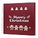 Jubilife Christmas Memory Book 10 x 10 Scrapbook Album 60 Pages with Photo Corner Stickers DIY Holiday Keepsake Kit Merry Christmas Gift for Memories - Image 2