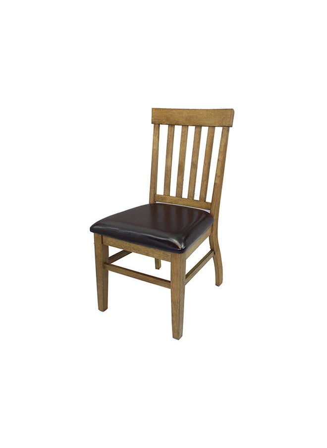 JILPHAR FURNITURE Jilphar Synthetic Leather Covered Seat Solid Wood Dining Chair 
