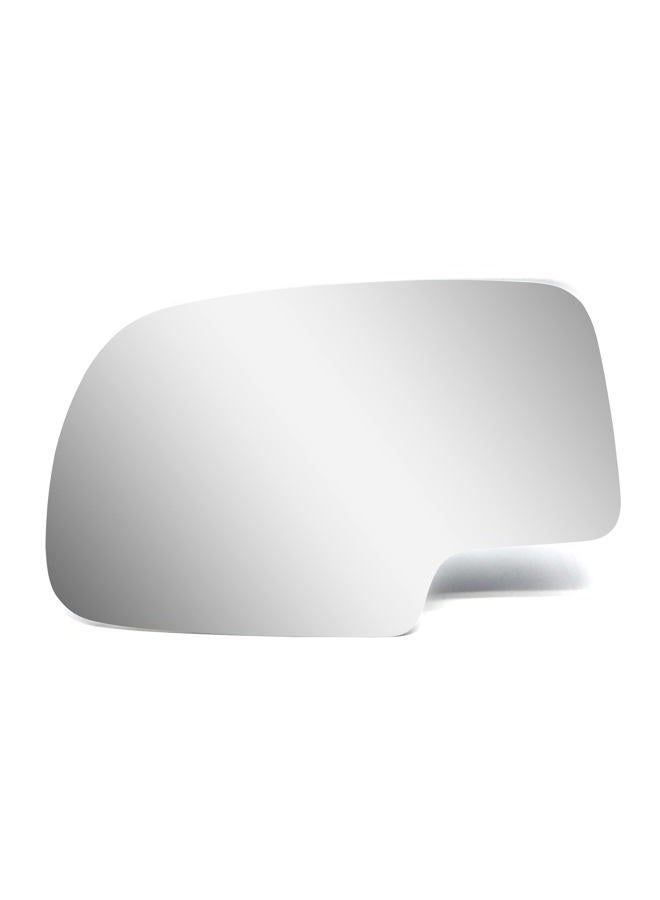 BOOLEE Mirror Glass Replacement fit for 1999-2006 GMC SIERRA CHEVY SILVERADO 2000-2006 GMC YUKON CHEVY SUBURBAN TAHOE Driver Left Side Flat Glass With Adhesives - Image 1