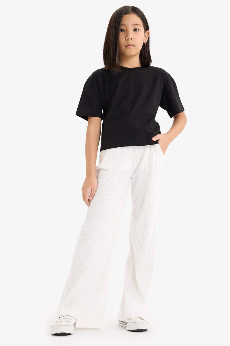 ديفاكتو Girl Wide Leg Trousers