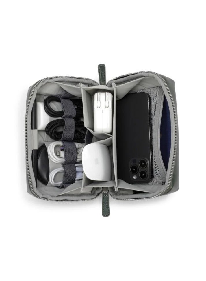 Alot Elegant Quilted Purse PU Leather Handbag with 1-Liter Capacity and Multiple Pockets for Daily Use - Brown - Image 4