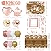 FRIGG Rose Gold Baby Shower Decorations for Girl Rose Gold Pink Balloon Arch Garland Kit with Baby Boxes with Letters Baby Girl Backdrop and Tablecloth for Butterfly Baby Shower Decor Girl Birthday - Image 4
