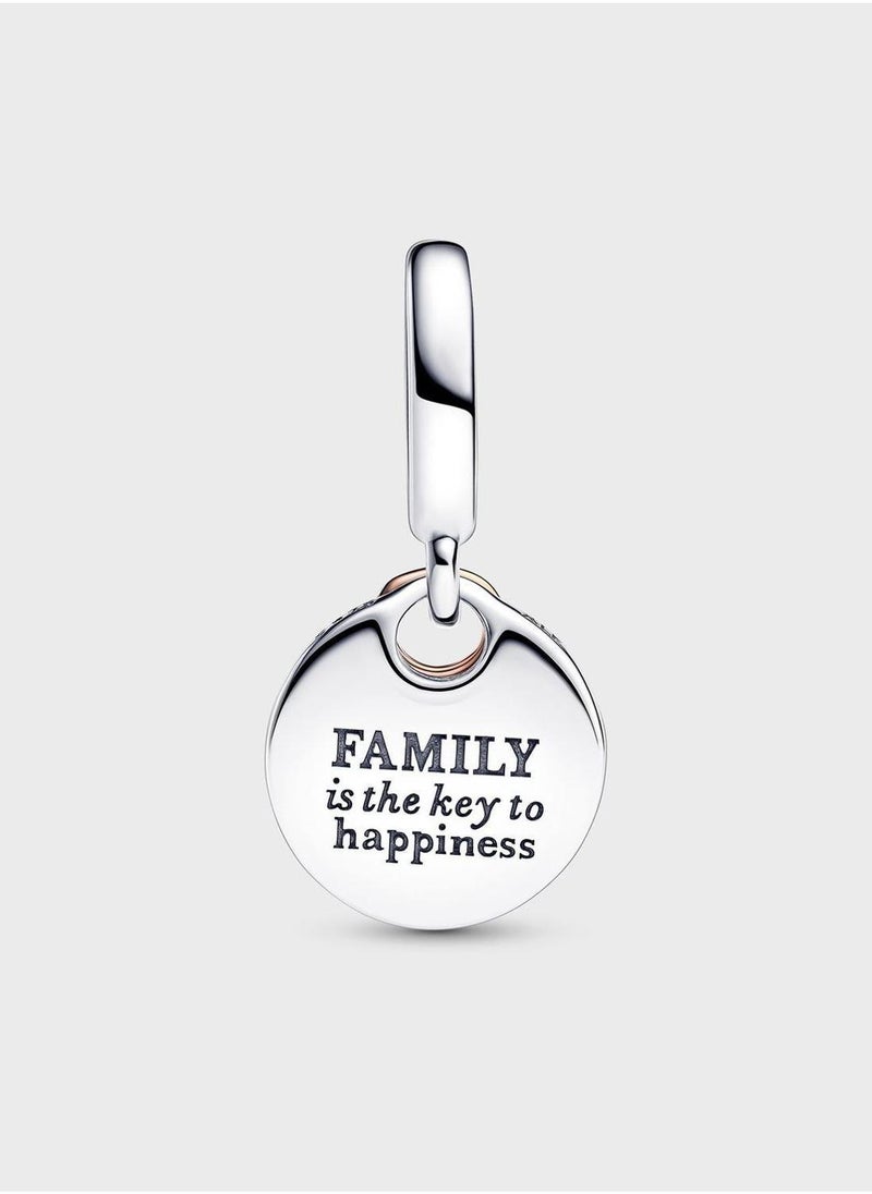 PANDORA Key To Happiness Double Dangle Charm  - Image 2