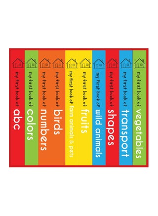 Wonderhouse My First Library : Boxset of 10 Board Books for Kids