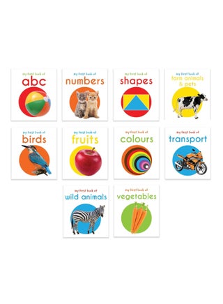 Wonderhouse My First Library : Boxset of 10 Board Books for Kids