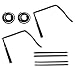 RainMan S WSS00932 Rubber Door Weatherstrip Seal Kit Replacement for S10 Blazer S15 Jimmy 19831994 - Image 2