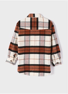 LC WAIKIKI Plaid Long Sleeve Girl Shirt  - Image 2