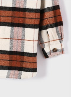 Plaid Long Sleeve Girl Shirt - pzsku/ZBBF987FDC0741BF34F9FZ/45/_/1735652096/c1c144eb-207f-48ca-993a-fbca82306554