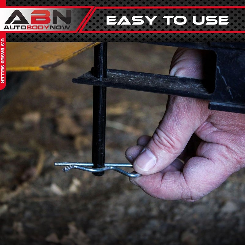 ABN Trailer Tow Hitch Lock Pin and R-Clip, 4in x 3/8in – For Towing Cargo, Boat, RV, Car, Truck, Bike, ATV - Image 4