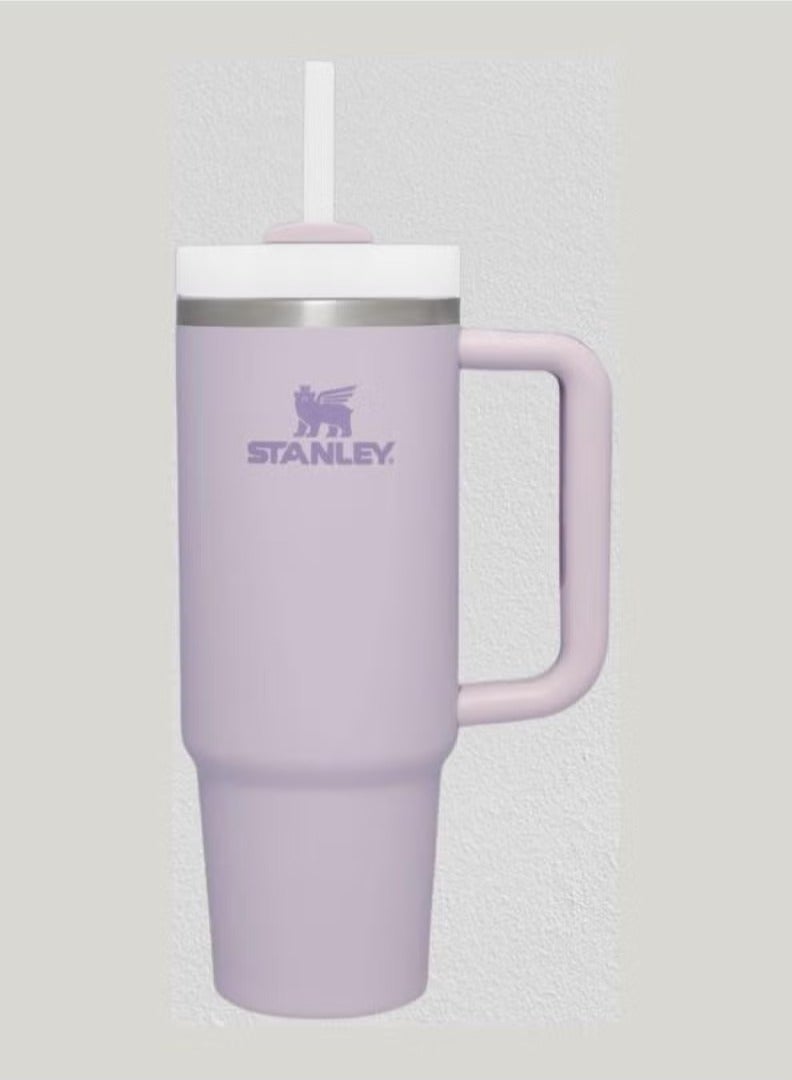 Stanley Stanley Quencher H2.0 Collection Stainless Steel Vacuum Insulated Tumbler with Lid and Straw, 40 oz Orchid – Leak-Proof, Double-Wall Insulation for Iced and Cold Beverages, Keeps Drinks Fresh All Day - Image 1