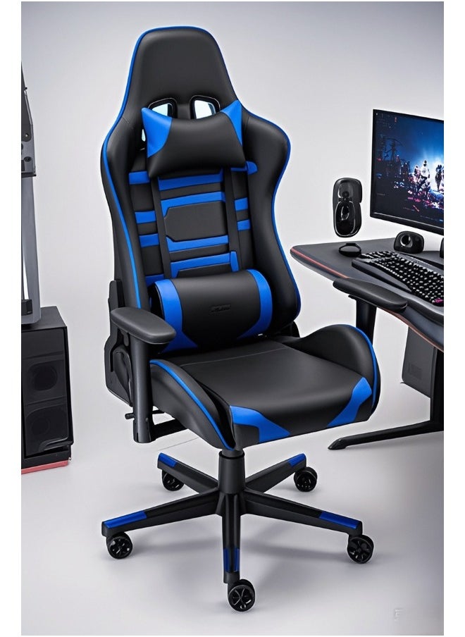 Gaming Chair Office Chair With Footrest Racing Ergonomic Chair Leather Reclining Video Game Chair Adjustable Armrest High Back Gamer Chair With Headrest And Lumbar Support 62X50X120 Cm - pzsku/ZBBF9C654C6E35AD8E1E0Z/45/_/1733060058/b491b18e-65d8-4da4-990b-05a1b84ce79b