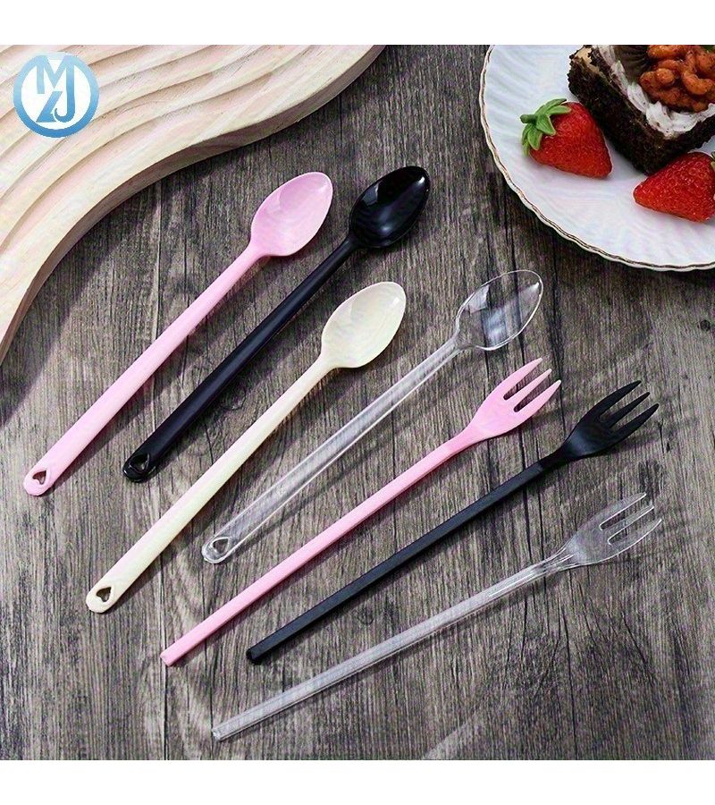 27pcs Individually Wrapped Long Handle Spoons for Milk Tea Desserts and Cold Drinks - Image 5
