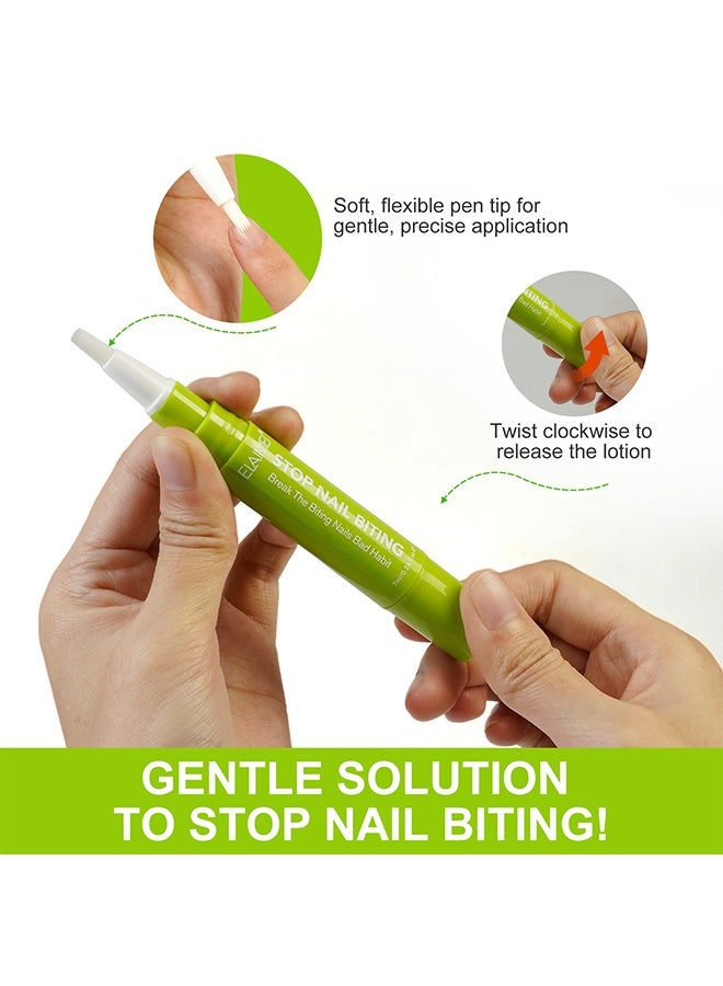 Elaimei Stop Nail Biting, Nail Biting Treatment for Kids, Thumb Sucking Deterrent, Nail Biting Prevention for Kids, Safe and Natural Plant Bitter Formula, Nail Care Stop Biting Nails - Image 5