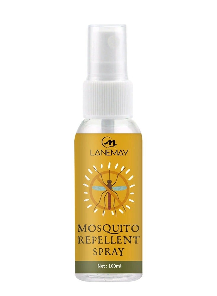 LANEMAY Mosquito Repellent Spray Summer Insect Protection Herbal Body Mist Cooling Natural Plant Based Bug Spray  - Image 1