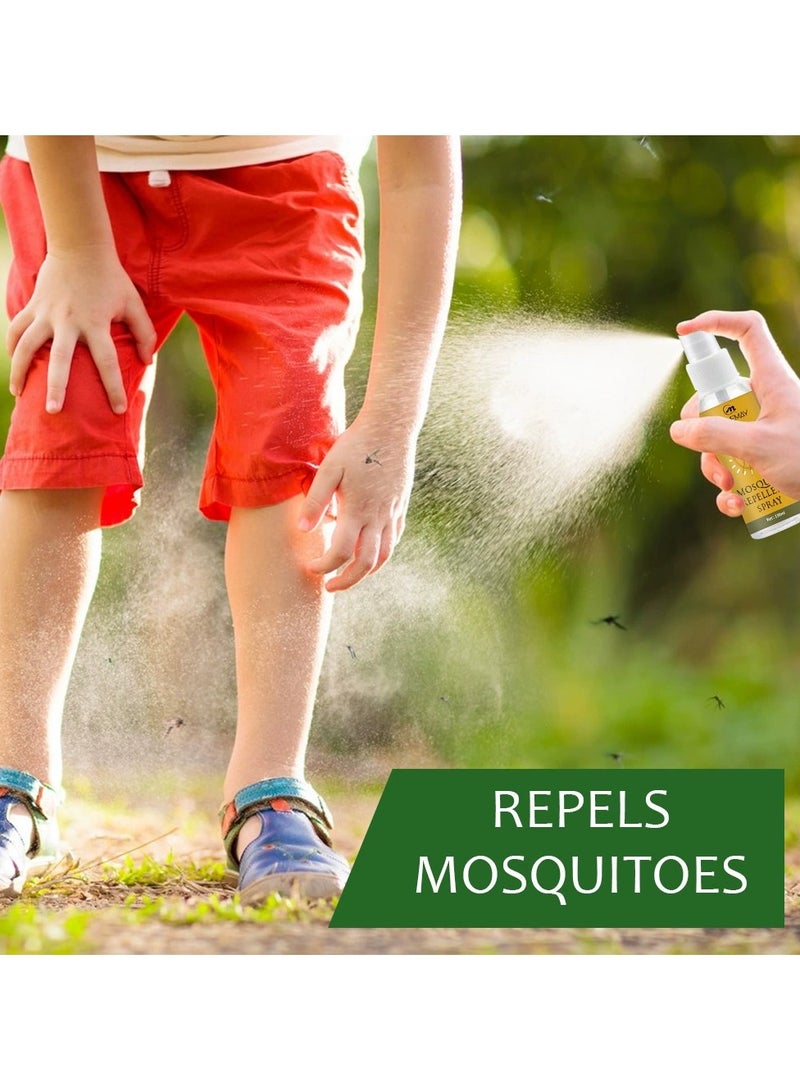 LANEMAY Mosquito Repellent Spray Summer Insect Protection Herbal Body Mist Cooling Natural Plant Based Bug Spray  - Image 3