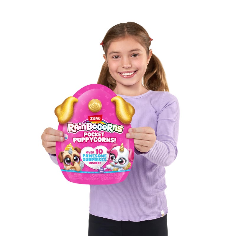 Rainbocorns Pocket Puppycorn 3 Pack by ZURU Toy Puppy Dog Mini Unboxing Girls Gifting - Image 4